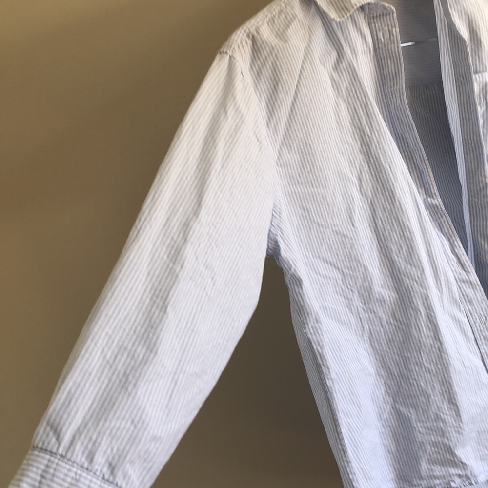 🎁10 for $100🎁 oversized poplin shirt - Picture 5 of 8